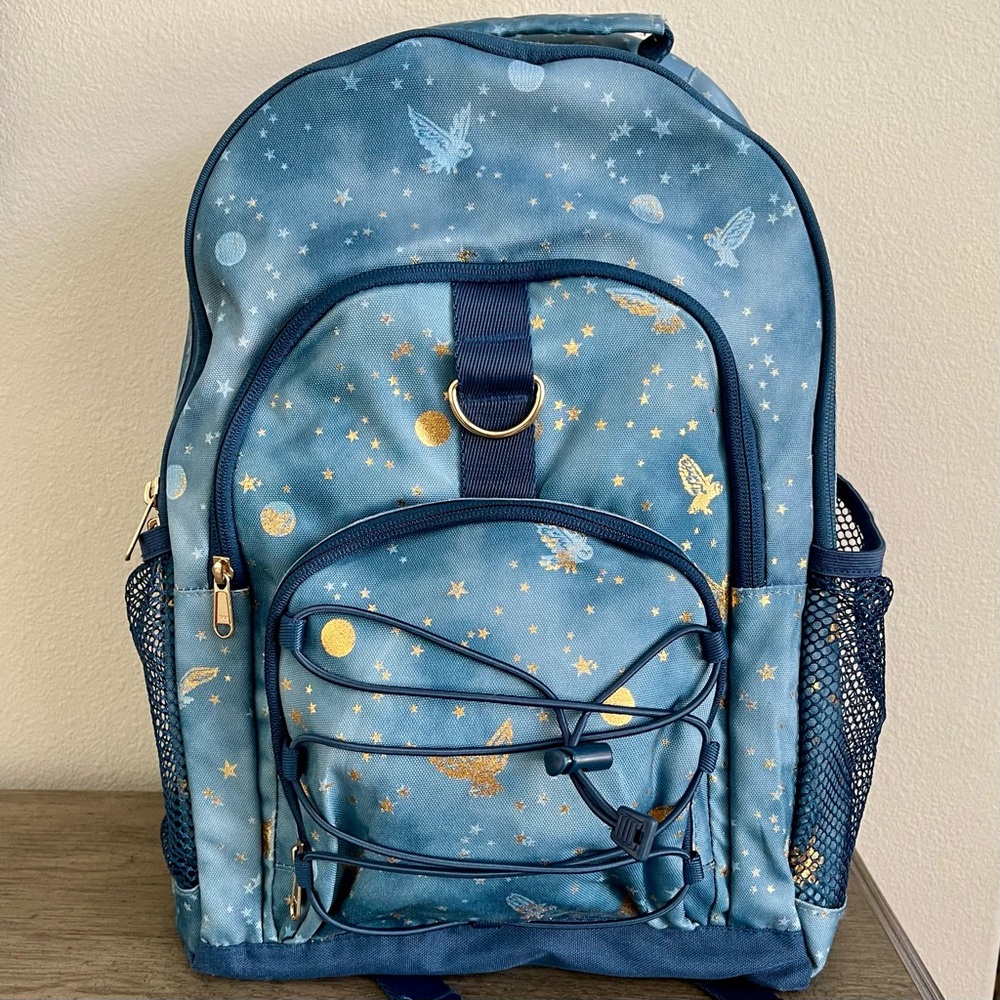 Like New | PB Teen | Harry Potter “Enchanted Night Sky” Backpack in Dark Teal